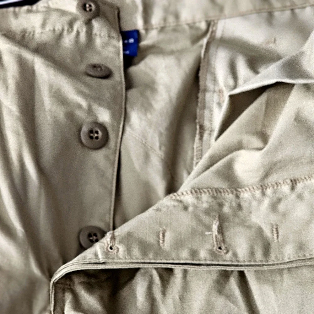 Propper BDU Tactical Pants Men’s Large Khaki Cargo ButtonFly Gorpcore 38x32